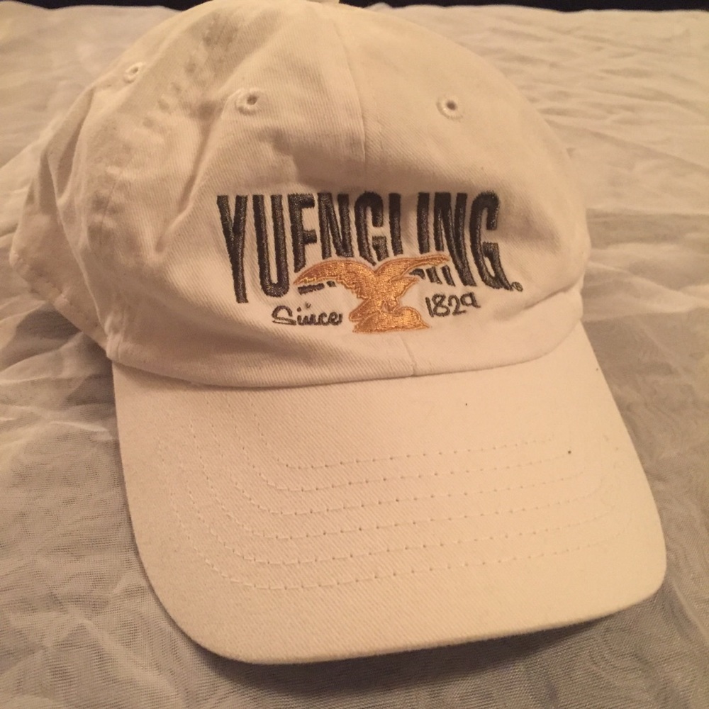 White Yeungling Hat NWOT